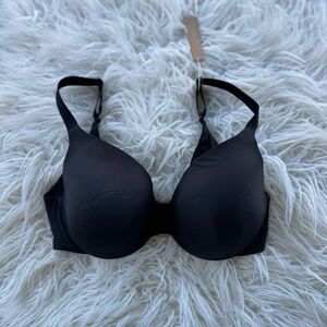 Skims Smoothing Intimates Full Coverage Lightly Lined Bra Onyx Size 34D